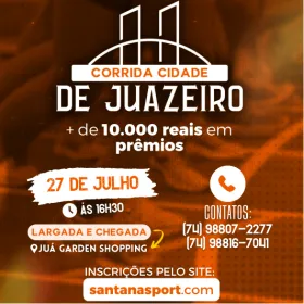 CORRIDA CIDADE DE JUAZEIRO