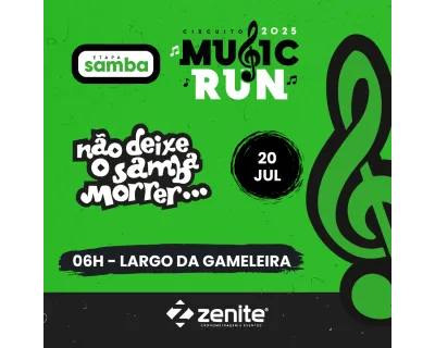 CIRCUITO MUSIC RUN 2025 - ETAPA SAMBA