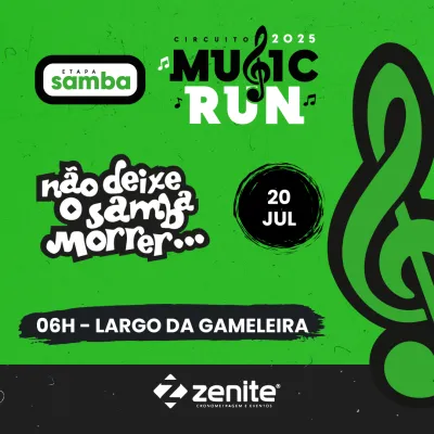 CIRCUITO MUSIC RUN 2025 - ETAPA SAMBA