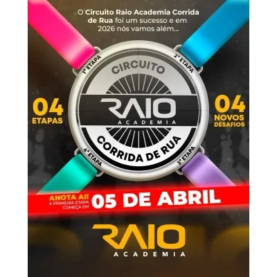 CIRCUITO RAIO ACADEMIA CORRIDA DE RUA 2026