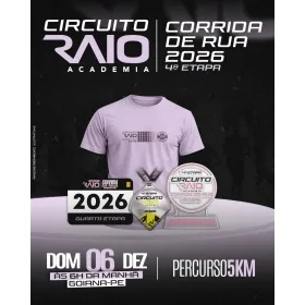 CIRCUITO RAIO ACADEMIA CORRIDA DE RUA 4ª ETAPA